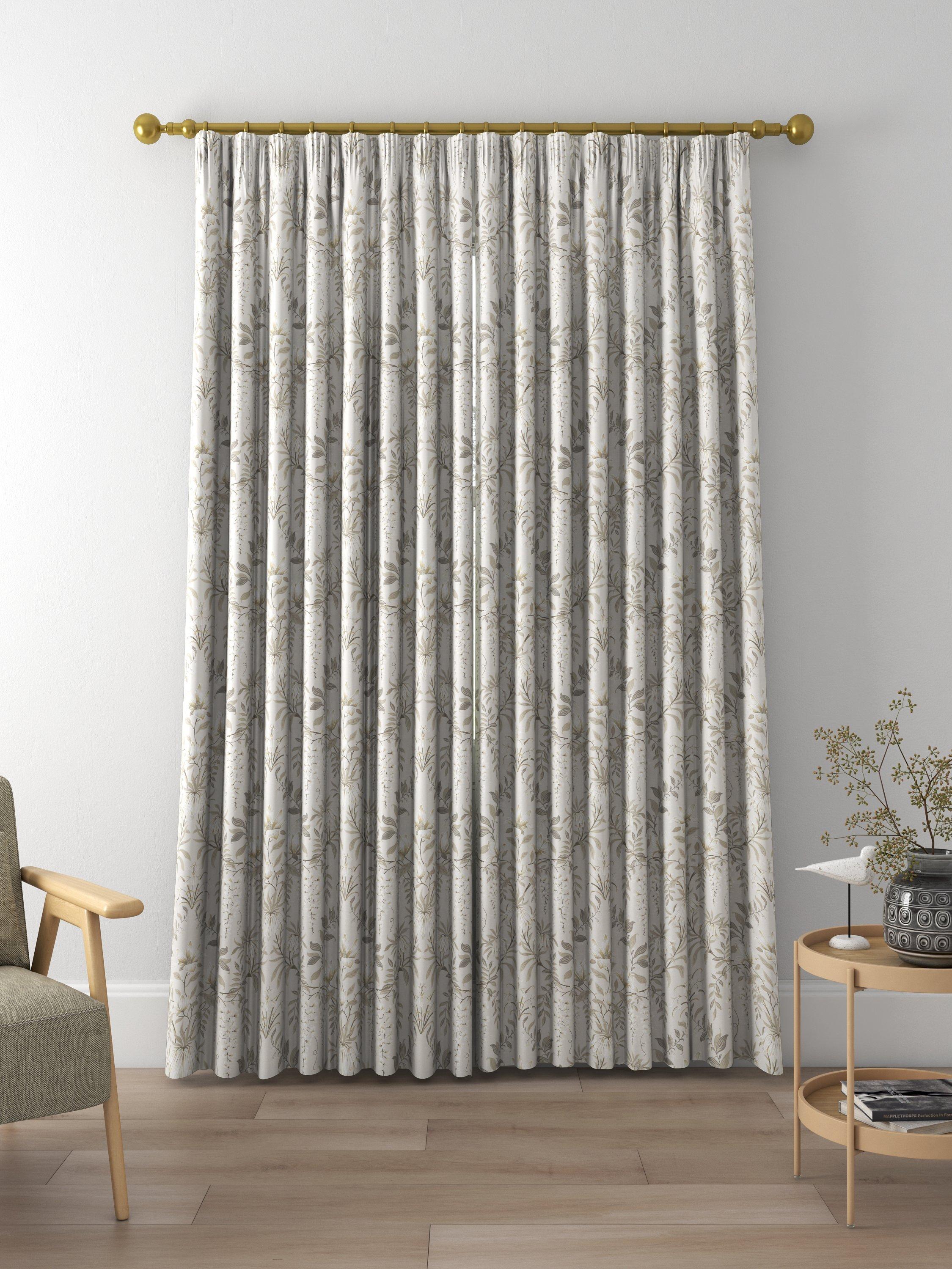Laura Ashley Parterre Made to Measure Curtains, Natural
