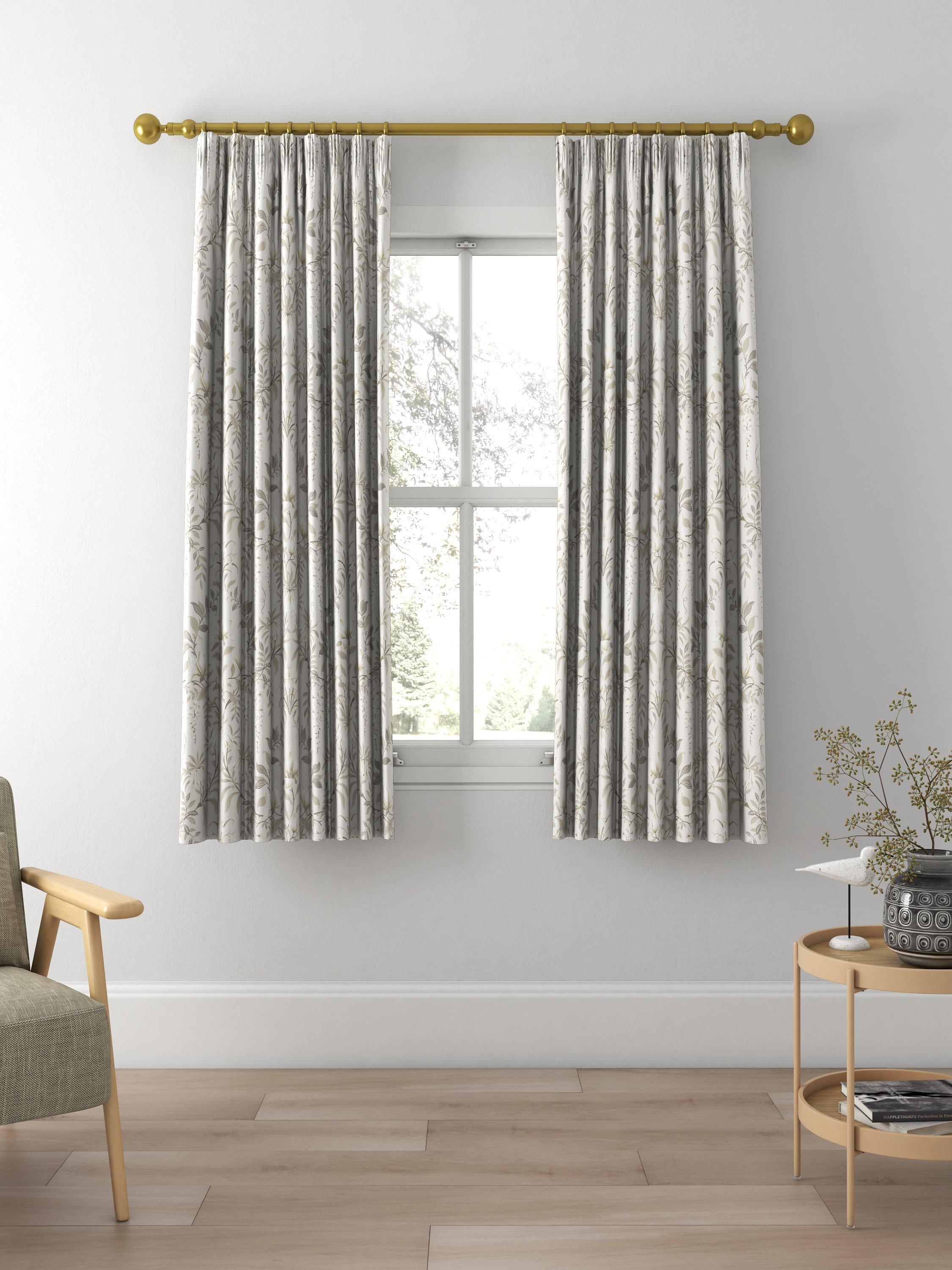 Laura Ashley Parterre Made to Measure Curtains, Natural
