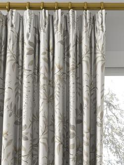 Laura Ashley Parterre Made to Measure Curtains or Roman Blind, Natural - view 2, Natural