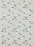 Laura Ashley Animalia Embroidered Furnishing Fabric, Duck Egg