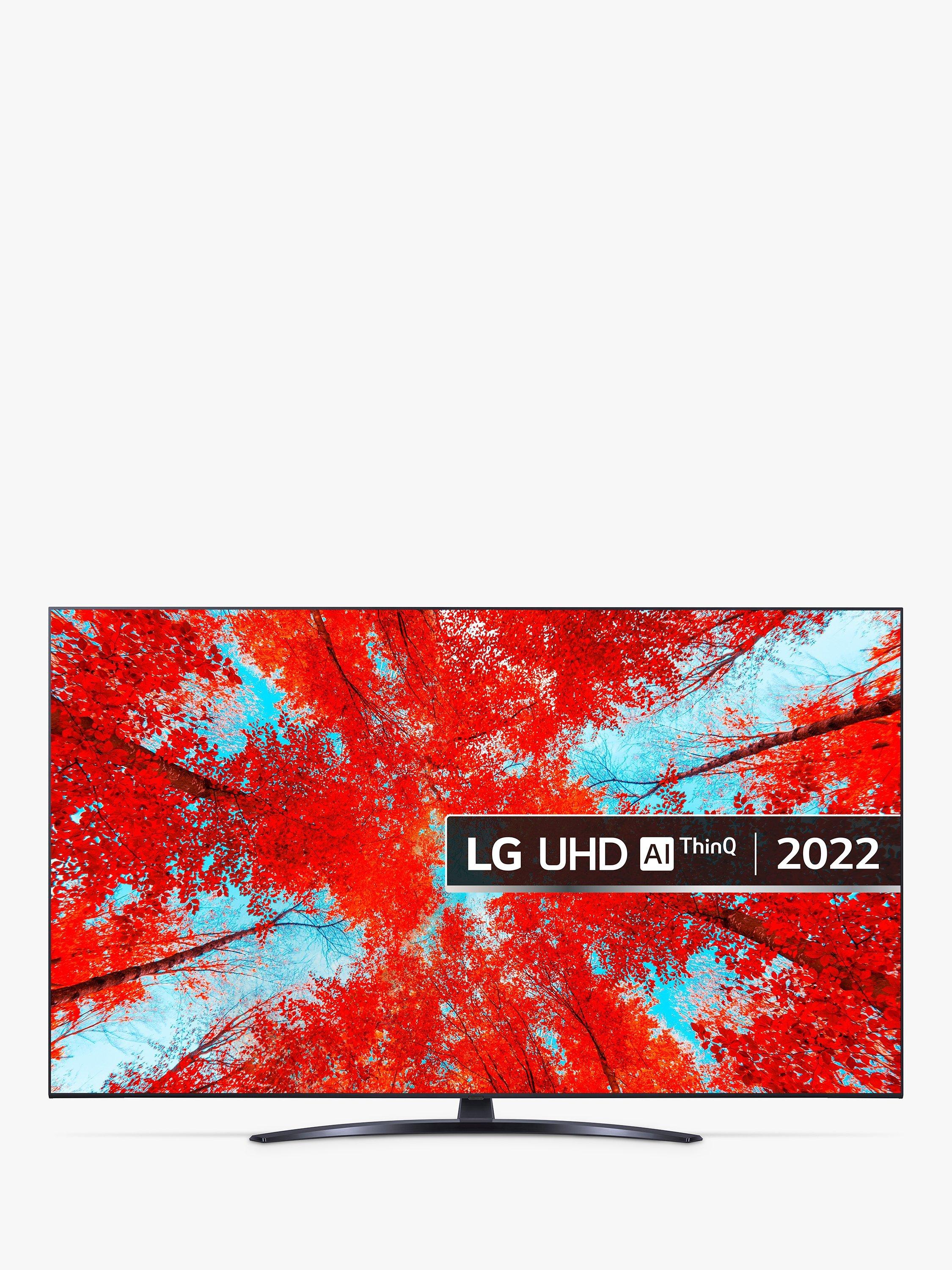 LG 50UQ91006LA (2022) LED HDR 4K Ultra HD Smart TV, 50 inch with Freeview HD/Freesat HD, Ashed Blue