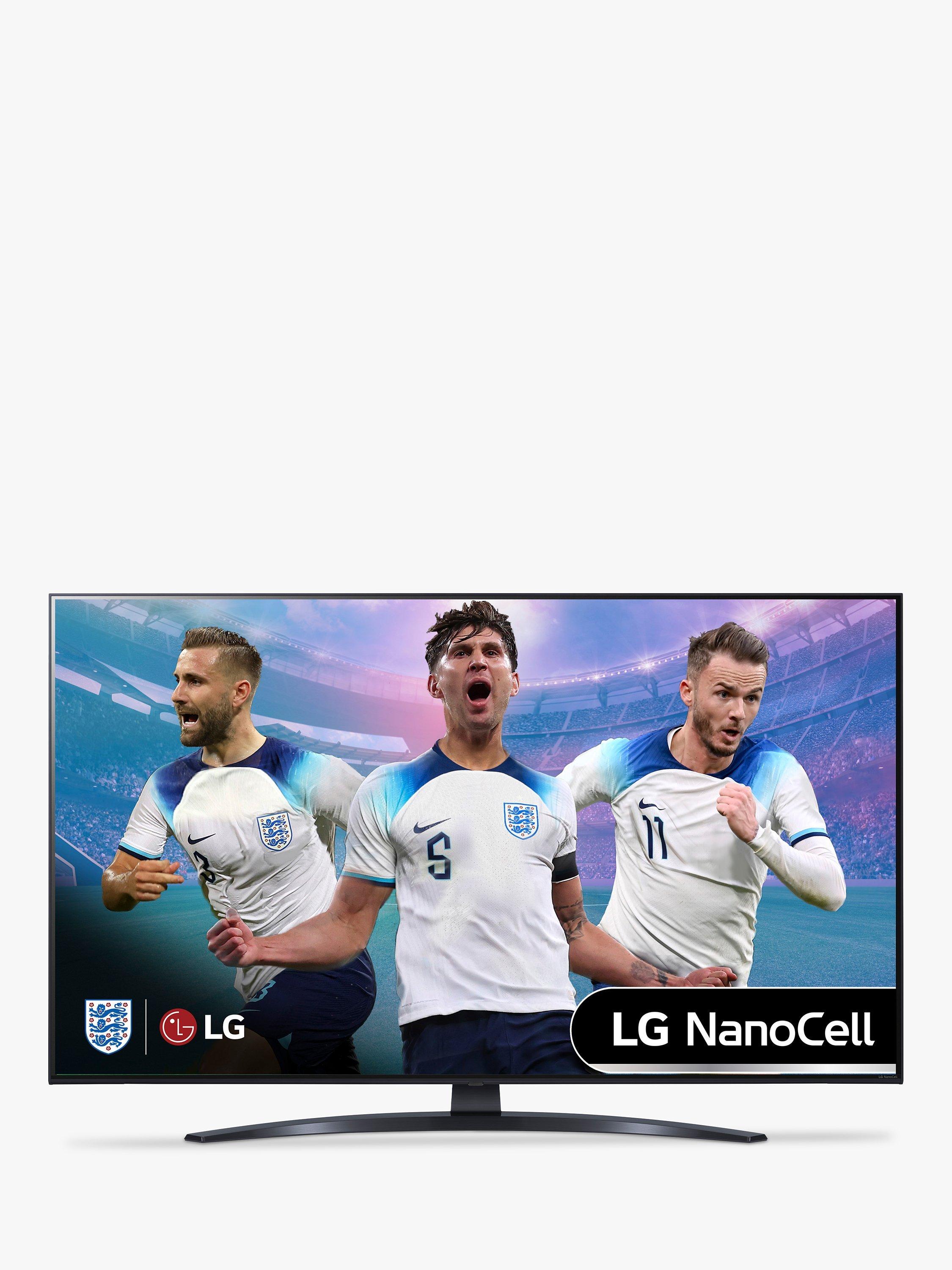 LG 50NANO766QA (2022) LED HDR NanoCell 4K Ultra HD Smart TV, 50 inch with Freeview HD/Freesat HD, Ashed Blue