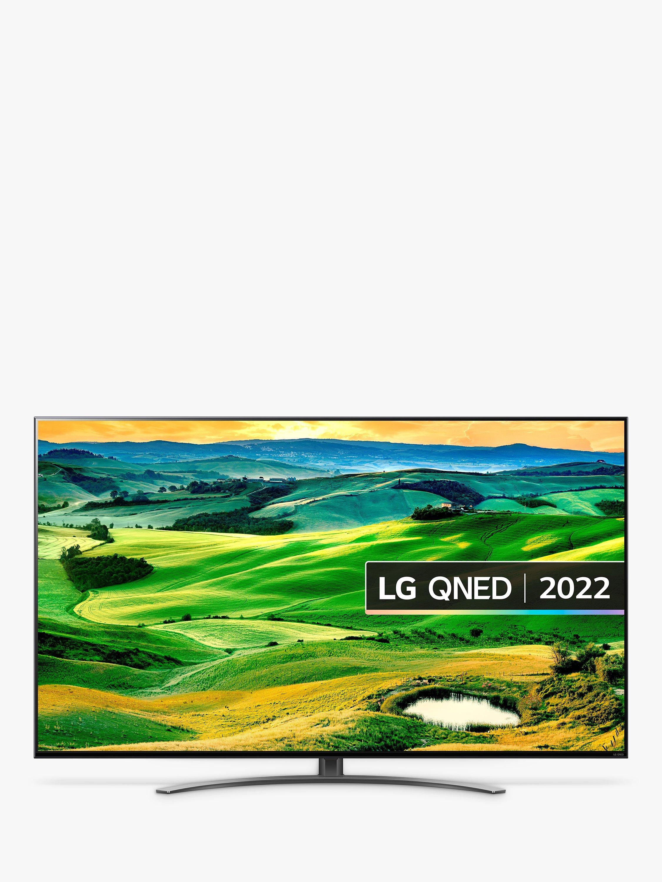 LG 55QNED816QA (2022) QNED HDR 4K Ultra HD Smart TV, 55 inch with Freeview HD/Freesat HD, Dark Meteor Titan