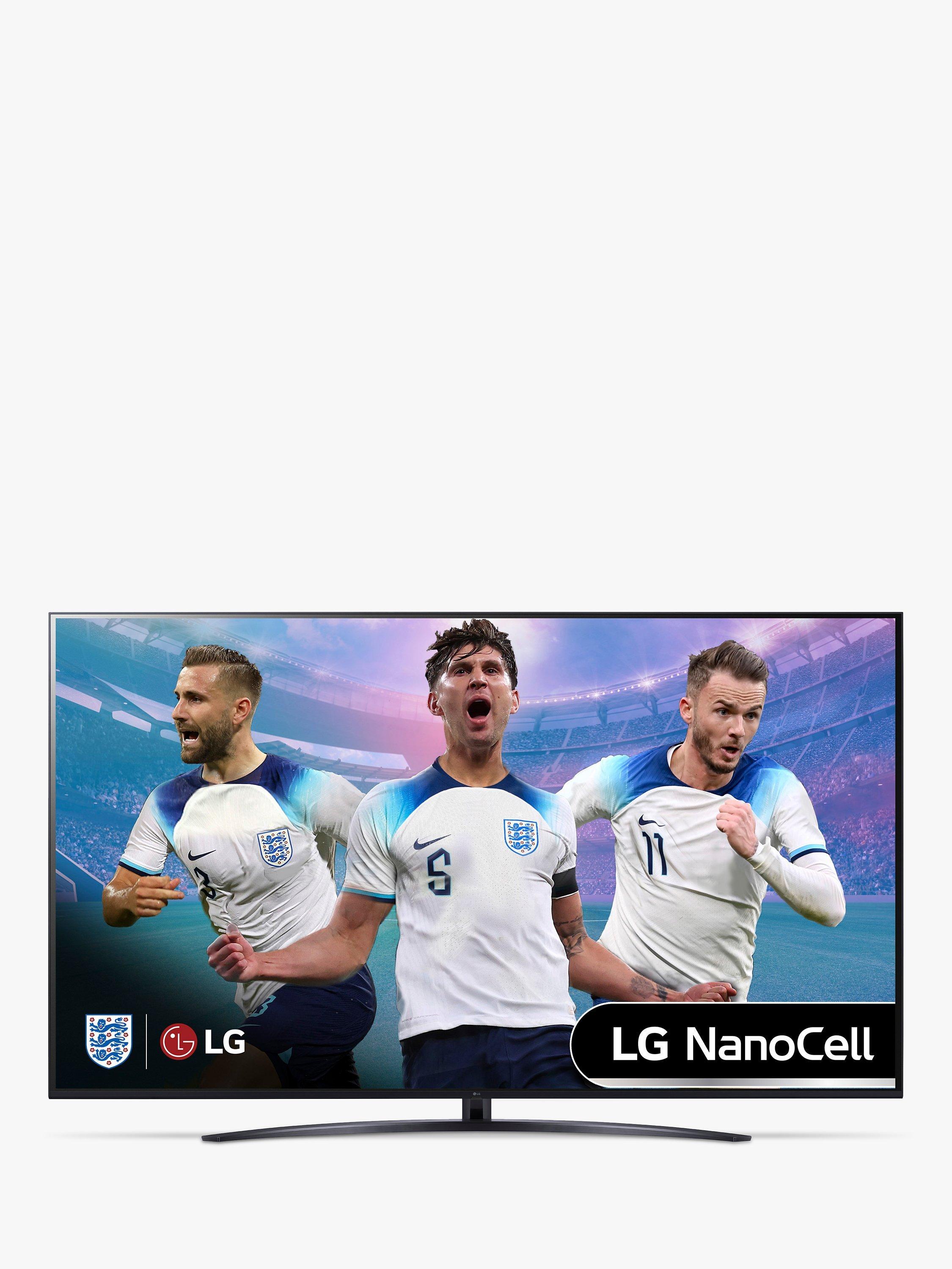 LG 75NANO766QA (2022) LED HDR NanoCell 4K Ultra HD Smart TV, 75 inch with Freeview HD/Freesat HD, Ashed Blue
