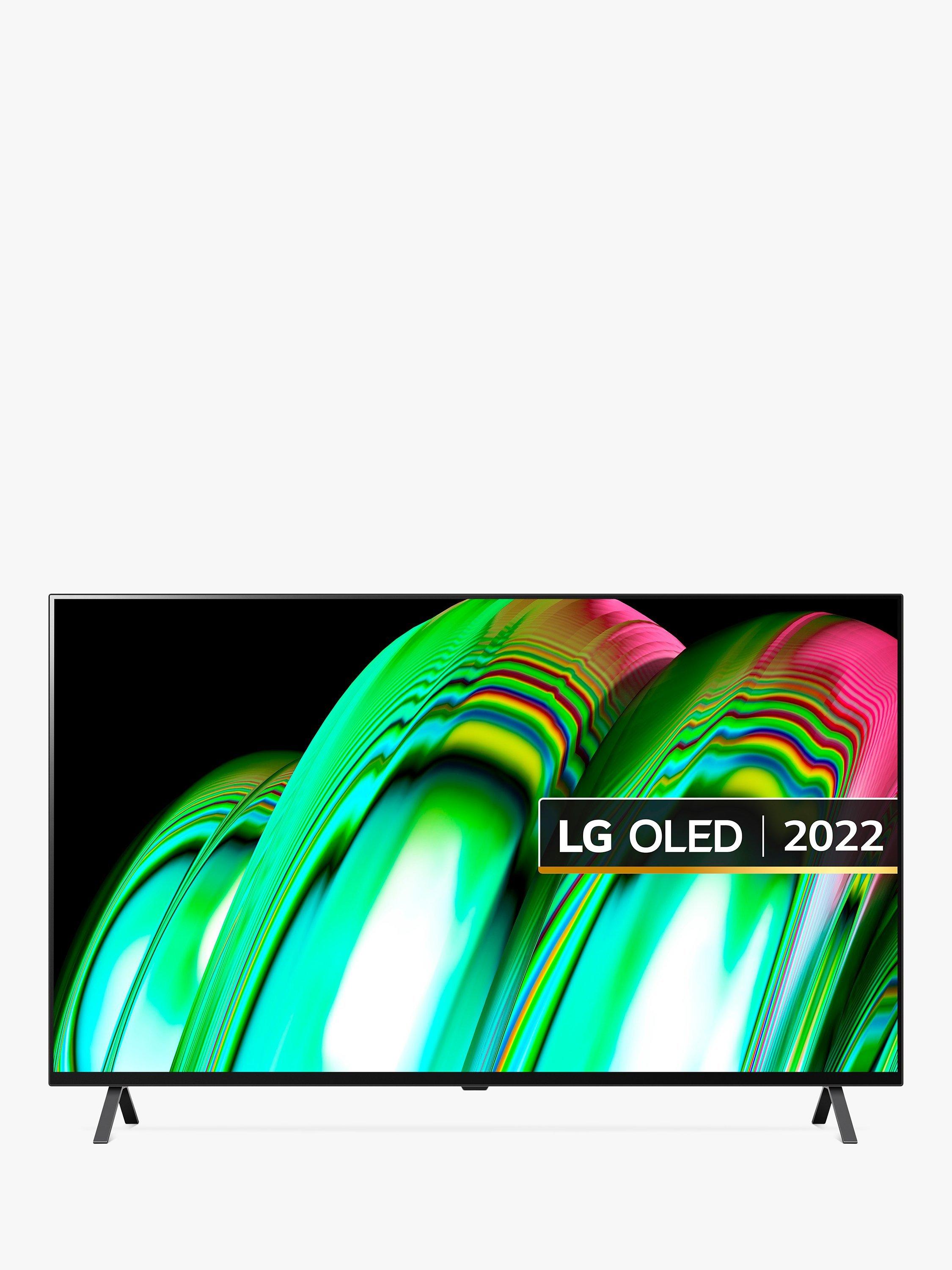 LG OLED55A26LA (2022) OLED HDR 4K Ultra HD Smart TV, 55 inch with Freeview HD/Freesat HD & Dolby Atmos, Black