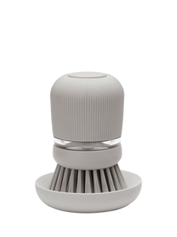 Brabantia SinkSide Soap Dispensing Dish Brush, Mid Grey, Mid Grey