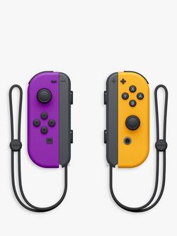 Nintendo Joy-Con Controllers for Switch Console - view 2, Purple/Orange