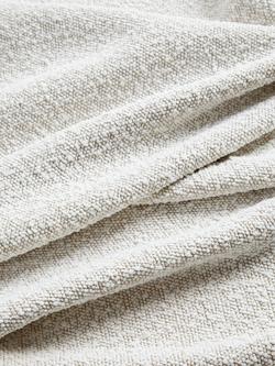 John Lewis Boucle Plain Fabric, Marshmallow, Price Band B - view 2, Boucle Marshmallow