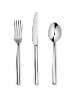 John Lewis ANYDAY Orbit Stainless Steel Cutlery Set, 18 Piece/6 Place Settings