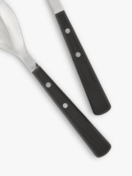 John Lewis Bevel Stainless Steel Teaspoons, Set of 6 - view 2, Multi-color