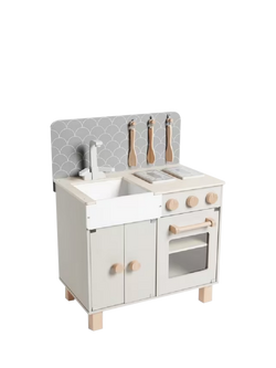 John Lewis Modern Wooden Play Kitchen, Multi