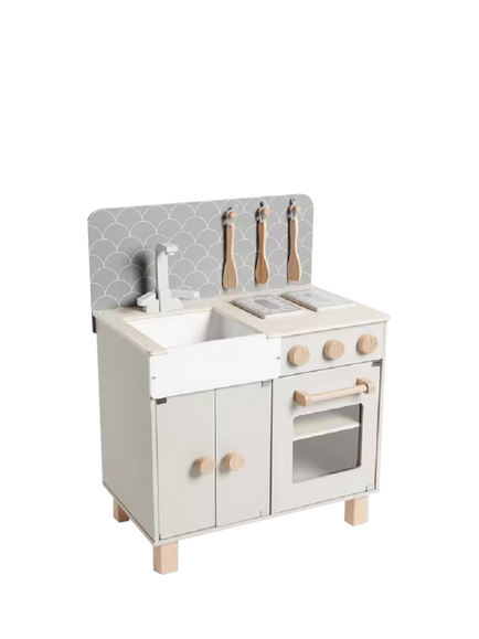 John Lewis Modern Wooden Play Kitchen, Multi