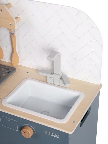 John Lewis Luxe Wooden Play Kitchen - view 2, Multi