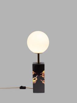 Seletti Lipstick Table Lamp, Black, Black