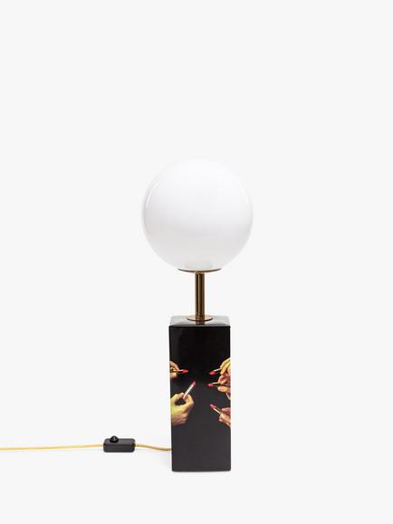 Seletti Lipstick Table Lamp, Black - view 2, Black
