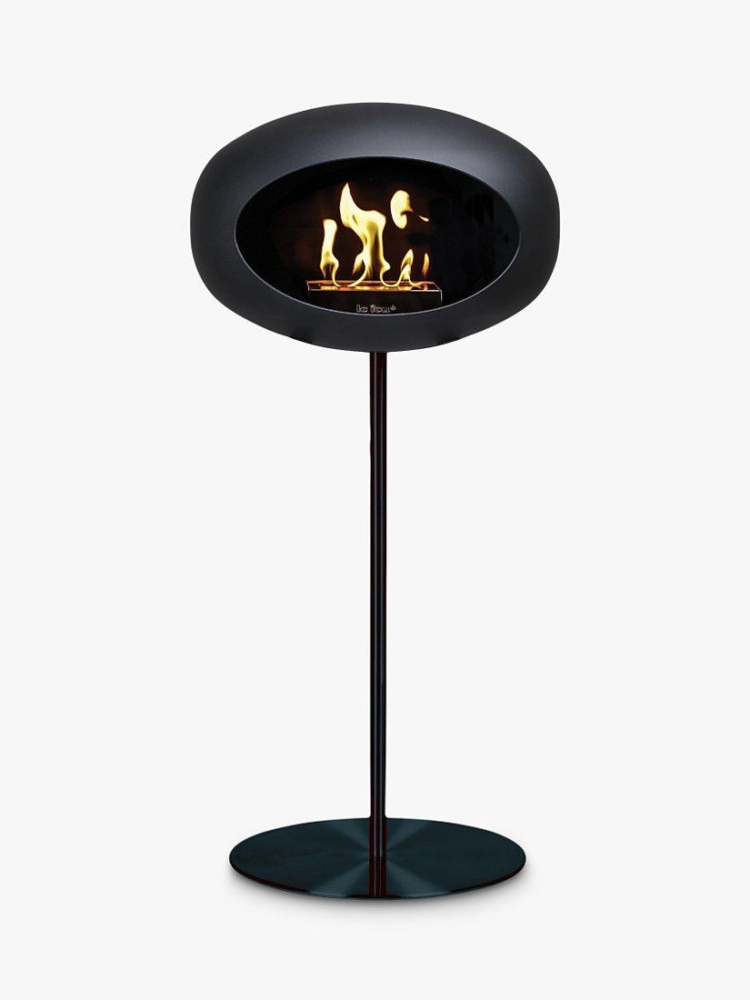 Le Feu Bio Fuel Ground Steel Portable Indoor / Outdoor Fireplace, Black