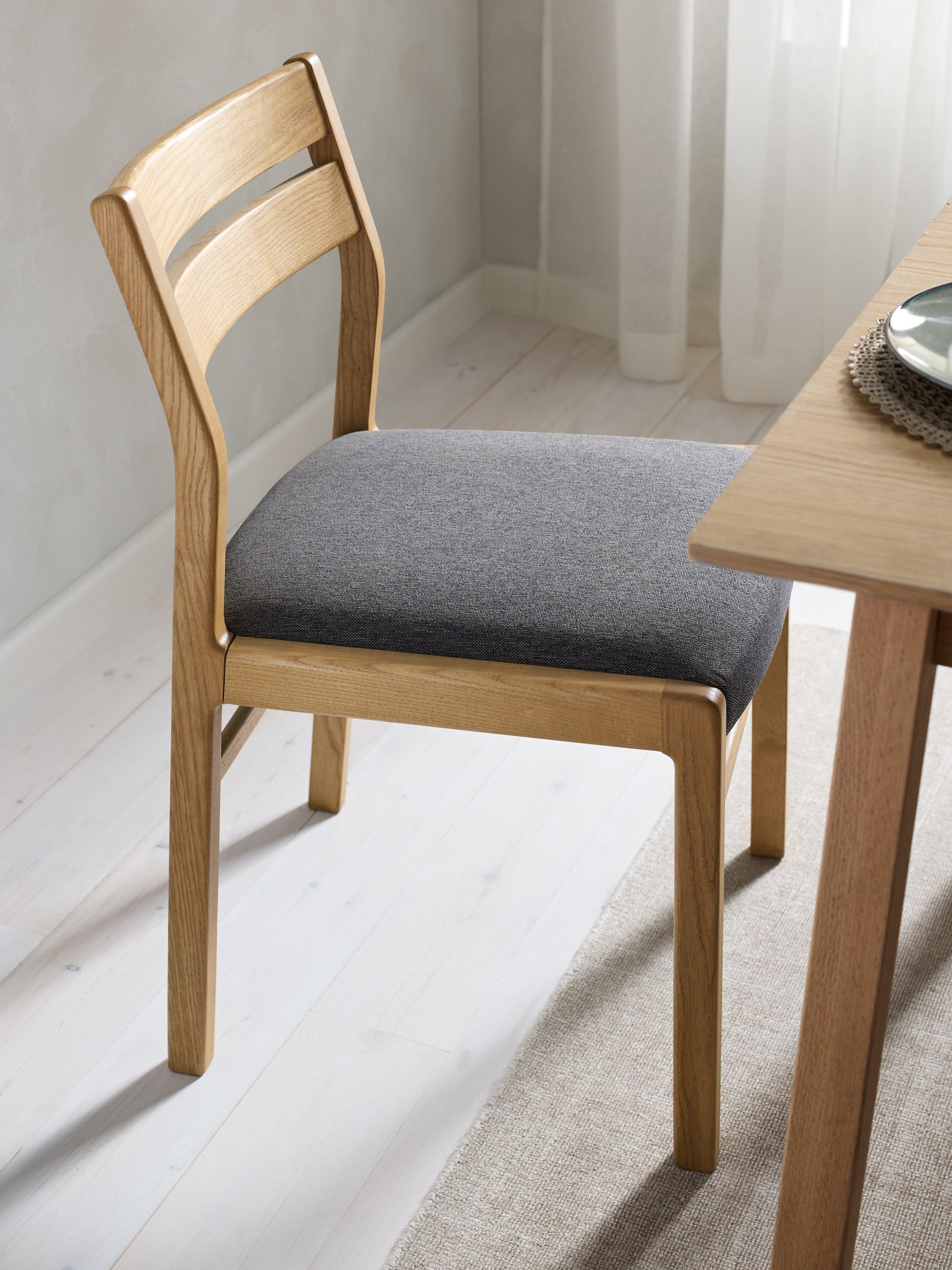 John Lewis Poise Dining Chairs Set of 2 Natural FSC Certified Ash Wood