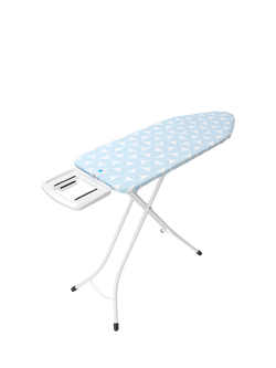 Brabantia Ironing Board C, 124 x 45cm, Solid Steam Iron Rest - Fresh Breeze - view 2, Fresh Breeze