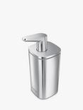 simplehuman Pulse Pump Soap Dispenser, Brushed Steel, 295ml