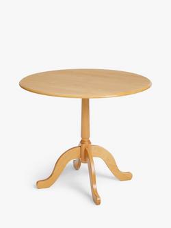 John Lewis Clayton 2-4 Seater Drop Leaf Dining Table, FSC-Certified (Beech Wood), Natural