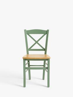 John Lewis Clayton Beech Wood Dining Chairs, Set of 2 - view 2, Rosemary
