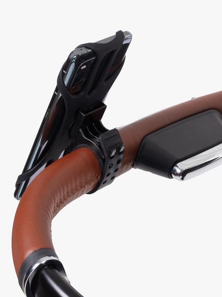 Silver Cross Pushchair Phone Holder, Black