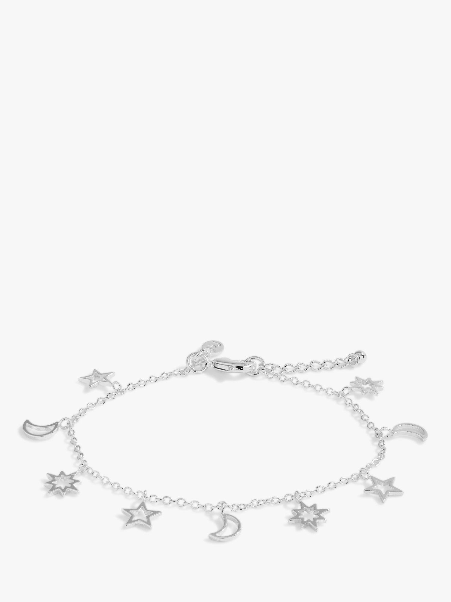 Joma Jewellery Celestial Charm Bracelet, Silver