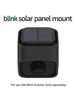 Blink Solar Panel Mount for Blink Outdoor Camera, Black - view 2, Black