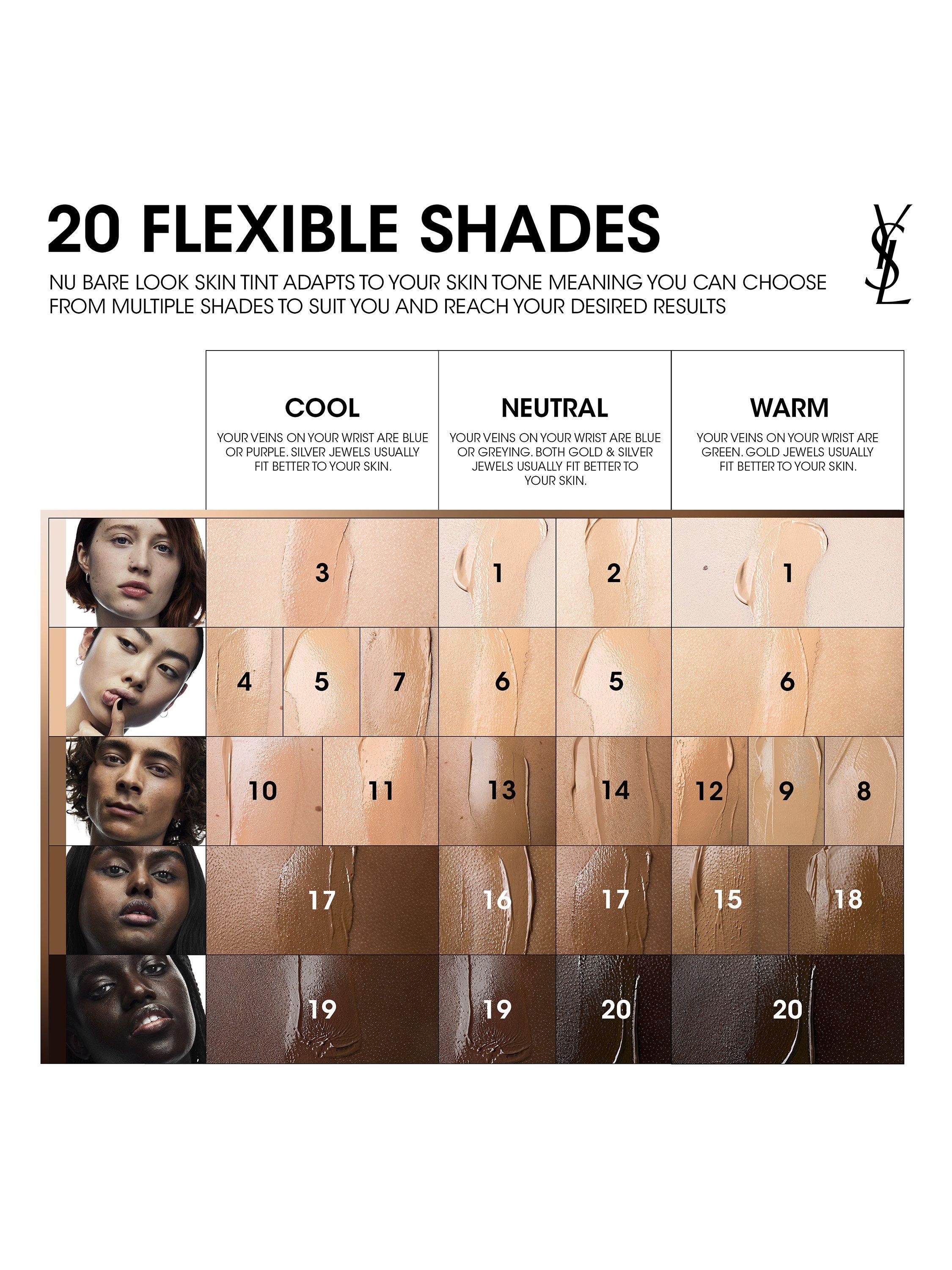 Product image 8 of 9, which shows Yves Saint Laurent Nu Bare Look Skin Tint, 07