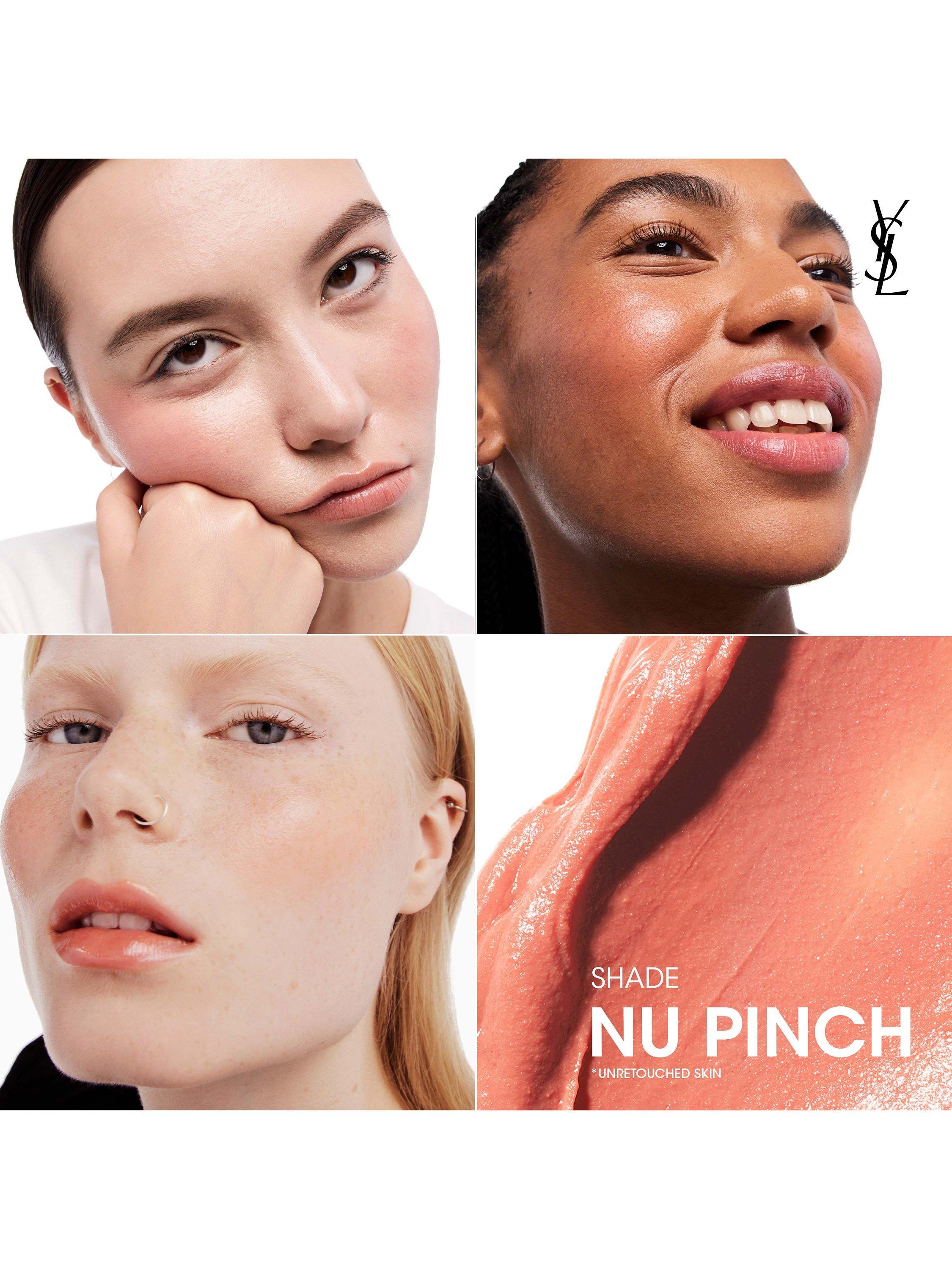 Product image 4 of 5, which shows Yves Saint Laurent Nu Lip & Cheek Balmy Tint, 03 Pinch