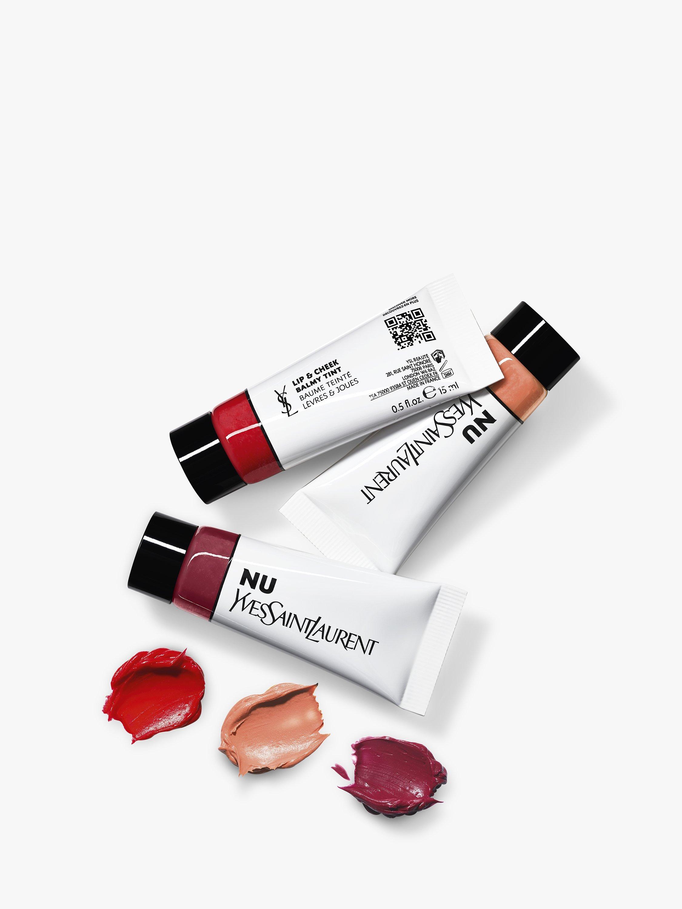 Product image 5 of 5, which shows Yves Saint Laurent Nu Lip & Cheek Balmy Tint, 03 Pinch