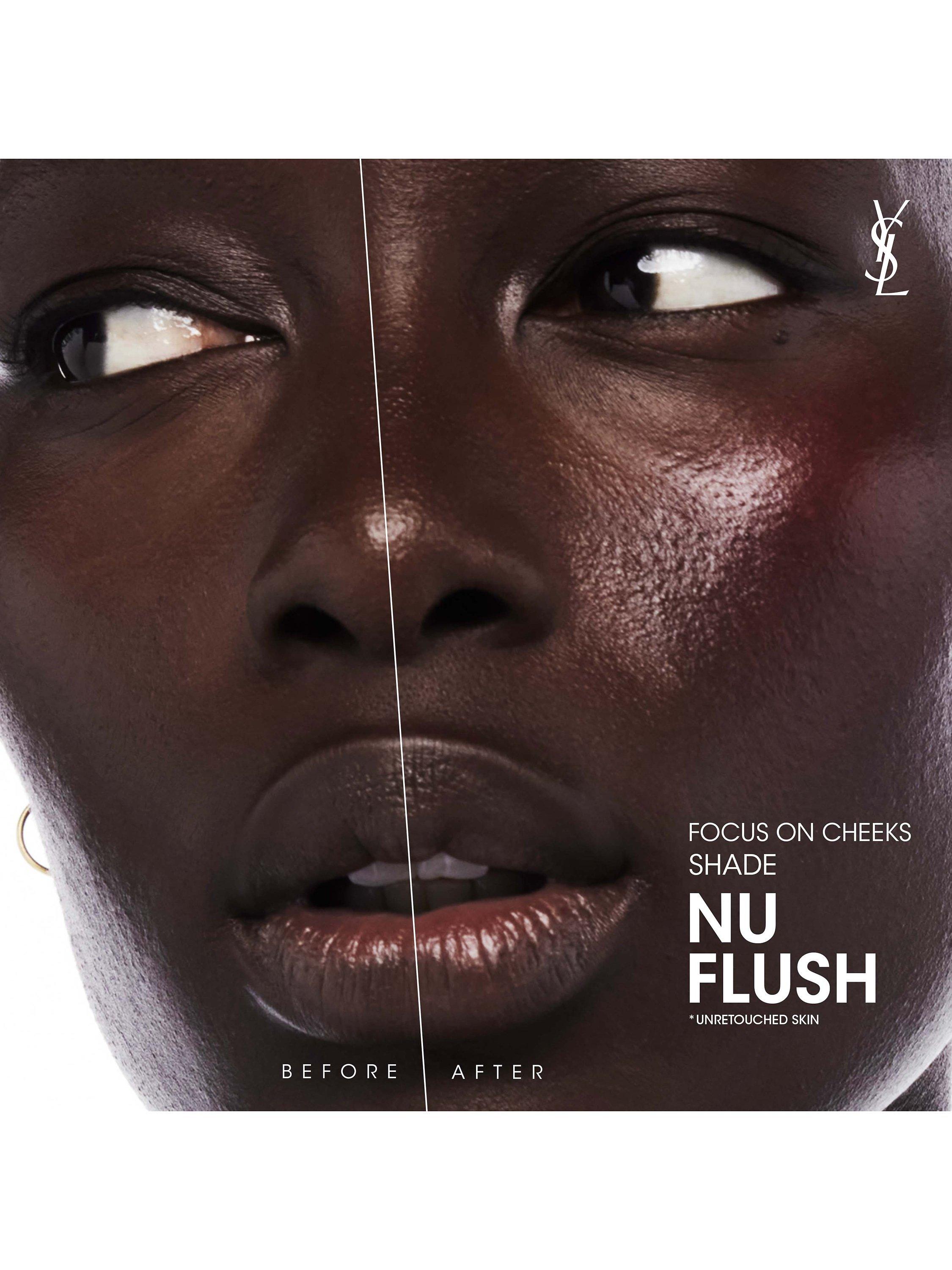 Product image 3 of 5, which shows Yves Saint Laurent Nu Lip & Cheek Balmy Tint, 01 Flush