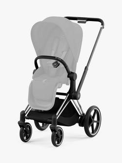 Cybex e-Priam Pushchair Chassis, Deep Black