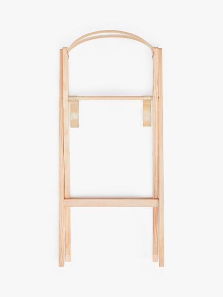 The Little Green Sheep Moses Basket Stand - view 2, Natural