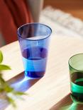 John Lewis ANYDAY Glass Highball, 456ml, Blue