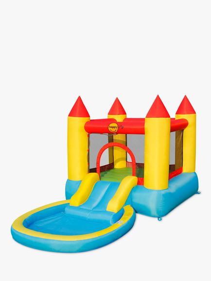 Happy Hop Bouncy Castle with Pool & Slide, Multi Multi