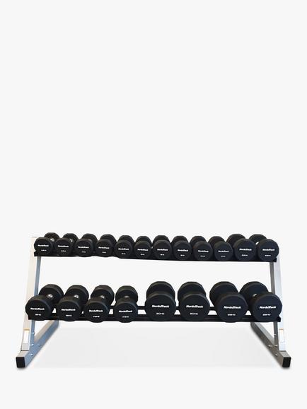 NordicTrack 2.5kg - 25kg Premium Dumbbell Rack Set, Black