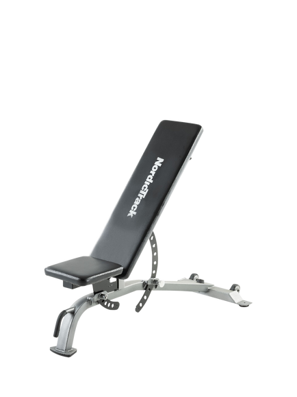 NordicTrack Adjustable Gym Bench, Black.grey