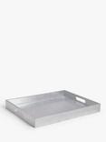 John Lewis Rectangular Lacquer Tray, 46cm, FSC-Certified (MDF), Gold