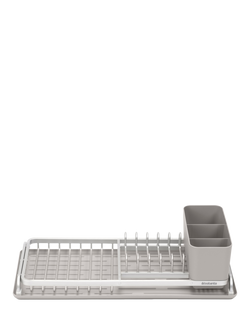 Brabantia Compact Dish Rack, Mid Grey
