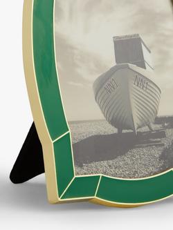 John Lewis Enamel & Metallic Edge Photo Frame, 4 x 6" (10 x 15cm), Green - view 2, Green