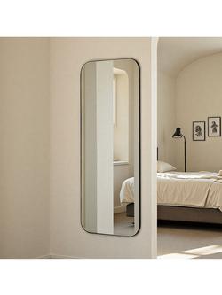 Yearn Harstad Full Length Wall Mirror, 150 x 60cm, Black - view 2, Black