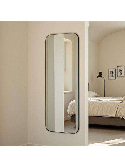 Yearn Harstad Full Length Wall Mirror, 150 x 60cm, Black - view 2, Black