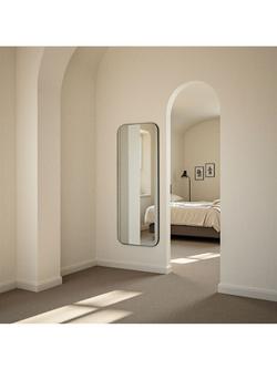 Yearn Harstad Full Length Wall Mirror, 150 x 60cm, Black, Black