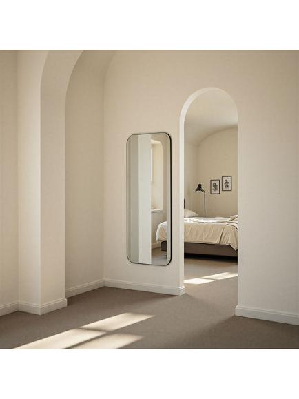 Yearn Harstad Full Length Wall Mirror, 150 x 60cm, Black, Black