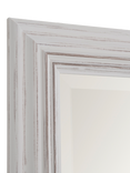 Yearn Contemporary Rectangular Wall Mirror, 74 x 102cm, White