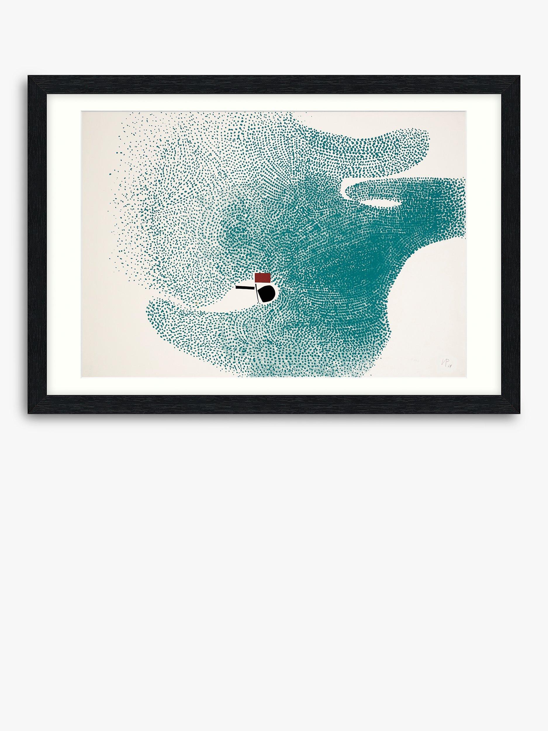 Tate + John Lewis Victor Pasmore 'Points of Contact No. 2' Wood Framed Print & Mount, 44 x 62cm