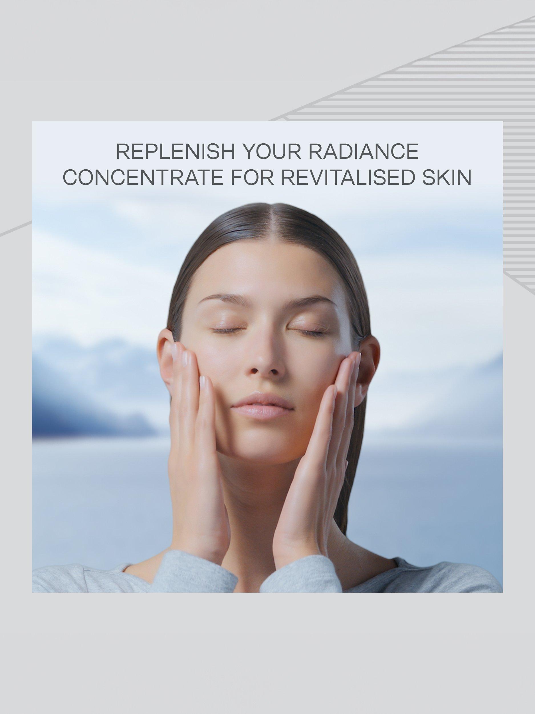 Product image 2 of 3, which shows La Prairie Pure Gold Radiance Concentrate, Refill, 30ml