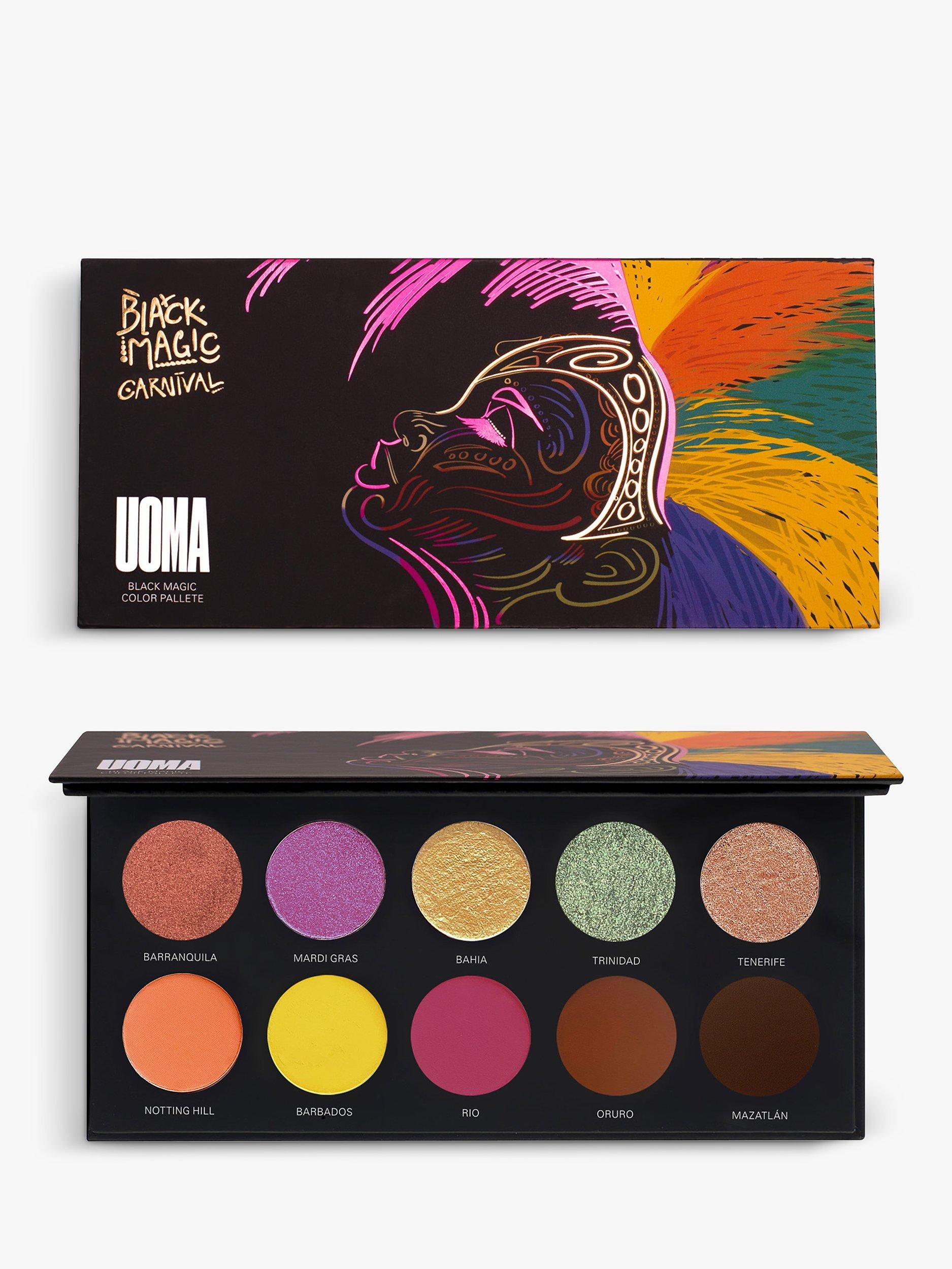 UOMA Beauty Black Magic Colour Palette, Carnival