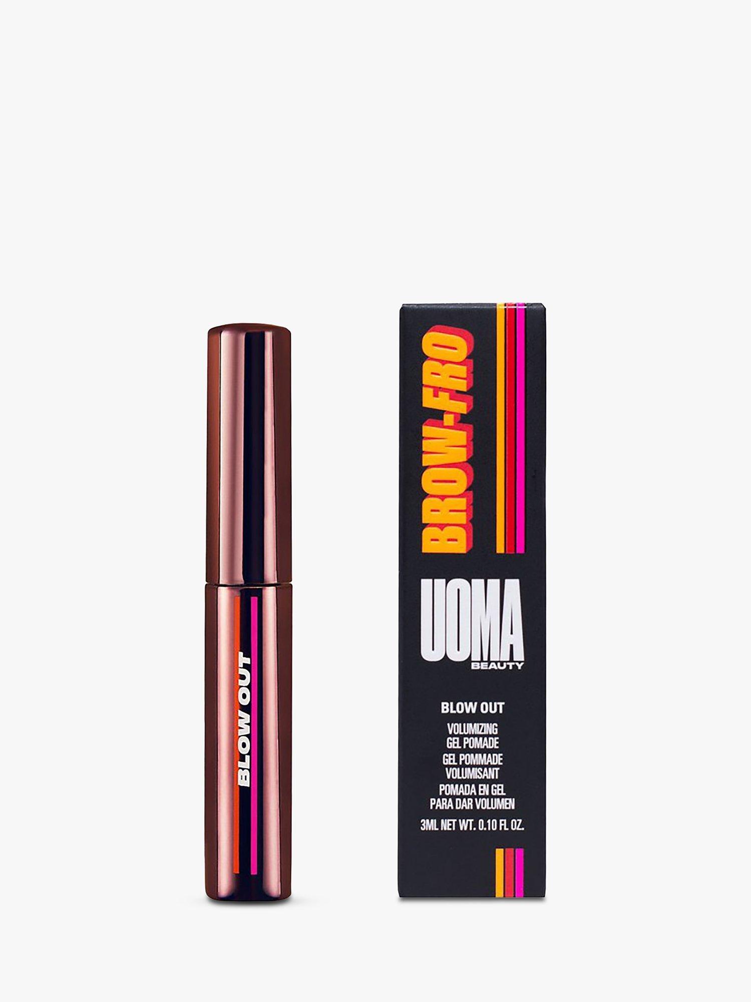 UOMA Beauty BROW-FRO Volumising Brow Gel, 06 Black Brown